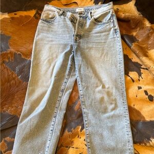 Pistola Blue Straight Leg Jeans